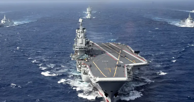 China Kerahkan Dua Kapal Induk dan 70 Kapal ke Dekat Taiwan